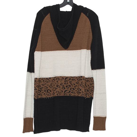 Hooded Sweater Animal Cottage Minimalist Boho Athleisure Streetwear Casual 3XL - Picture 2 of 6